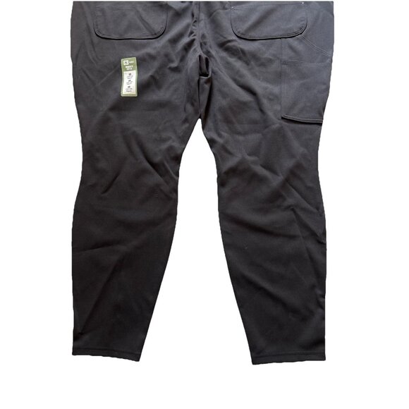 Carhartt Black Plus 3X Pull On Pants Carpenter Force New - Picture 3 of 6